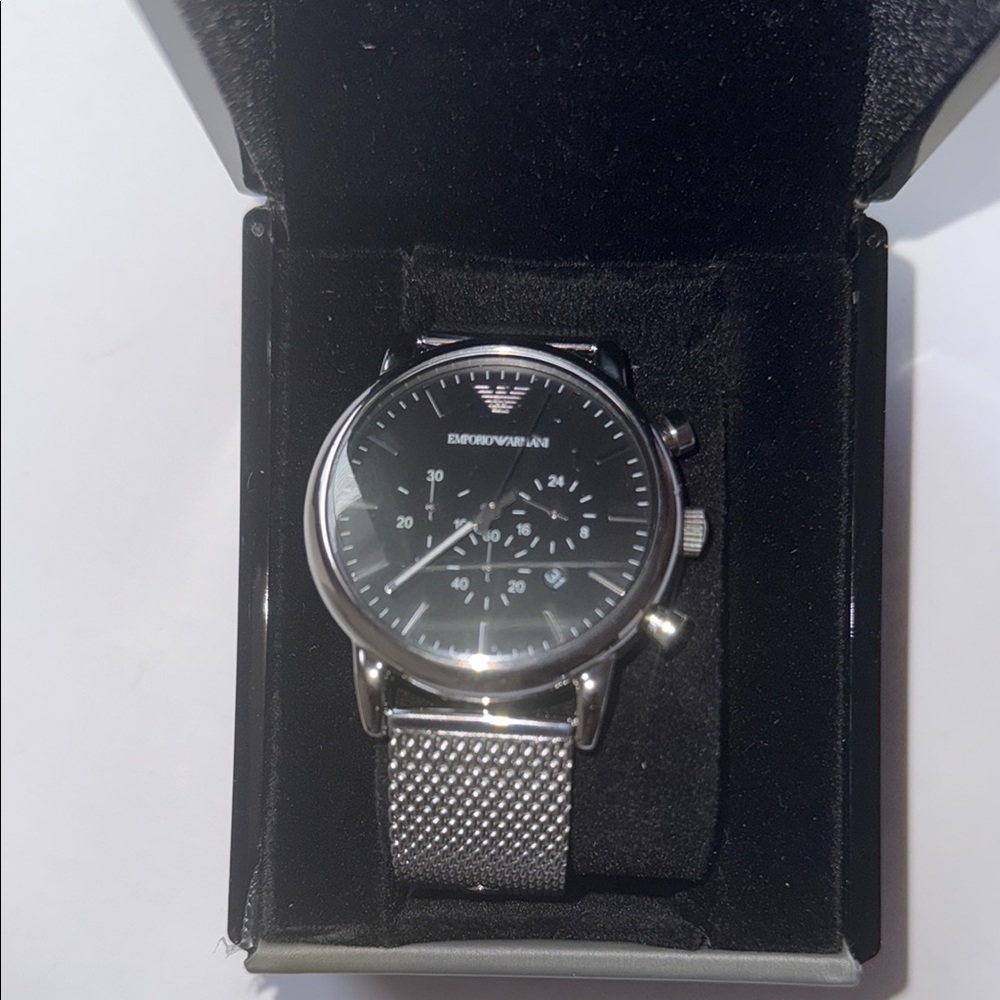 Emporio Armani Men's Silver Watch